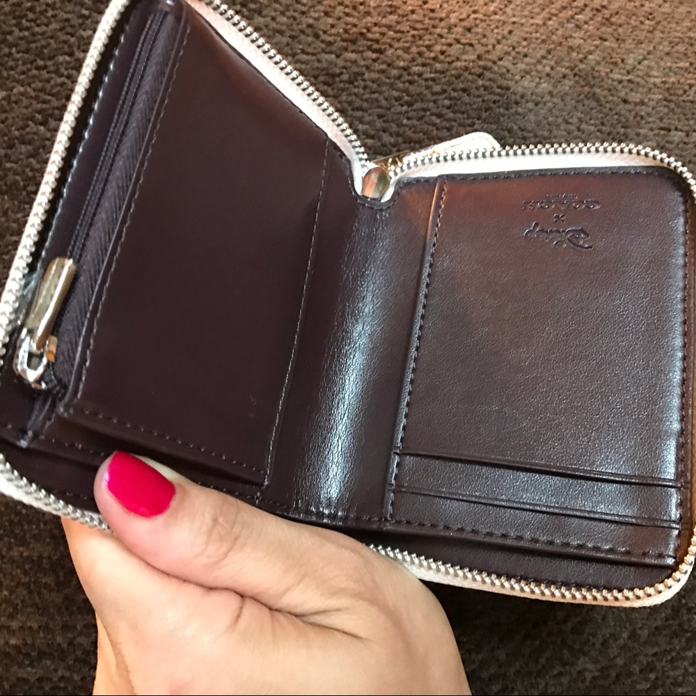 Authentic COACH Disney X Zip around small wallet - Picture 8 of 8